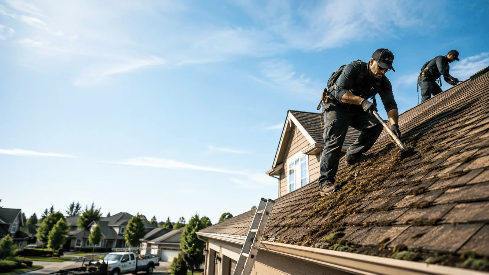 Roof Moss Removal in Newington, CT near me
